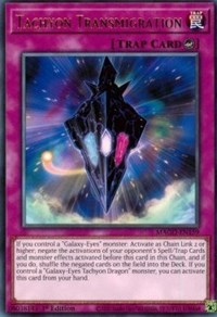 Tachyon Transmigration [MAGO-EN159] Rare | Black Swamp Games