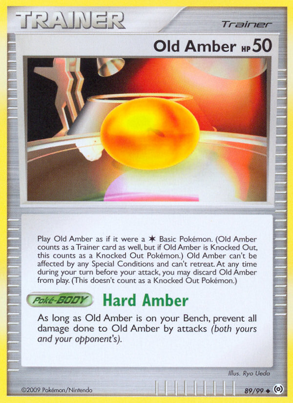 Old Amber (89/99) [Platinum: Arceus] | Black Swamp Games