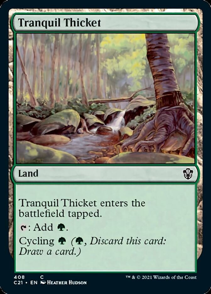 Tranquil Thicket [Commander 2021] | Black Swamp Games