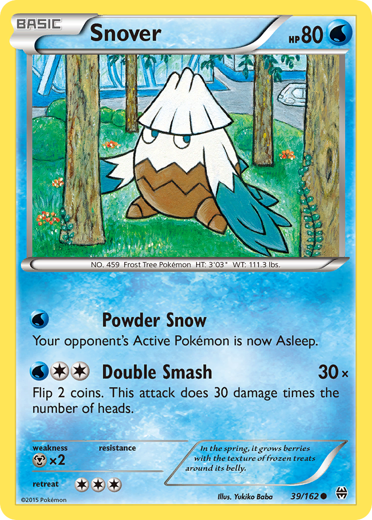 Snover (39/162) [XY: BREAKthrough] | Black Swamp Games