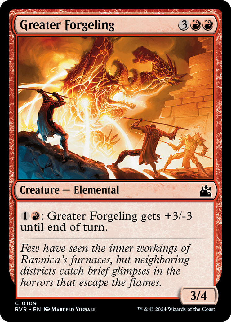 Greater Forgeling [Ravnica Remastered] | Black Swamp Games