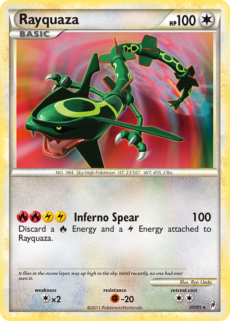 Rayquaza (20/95) [HeartGold & SoulSilver: Call of Legends] | Black Swamp Games