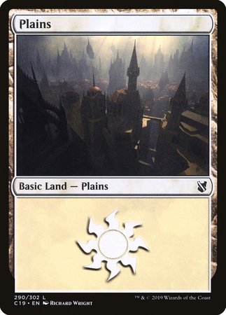 Plains (290) [Commander 2019] | Black Swamp Games