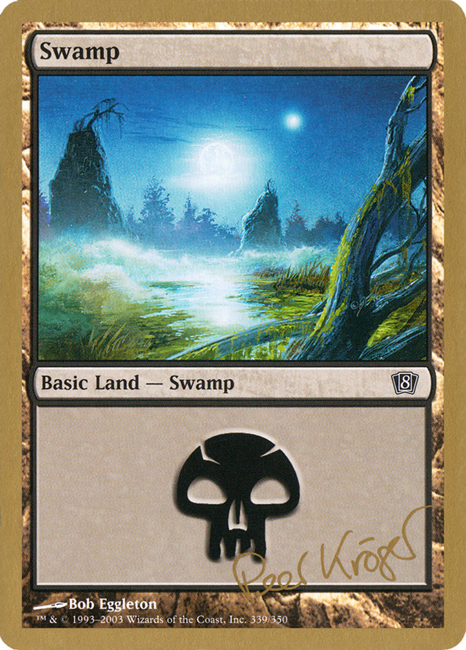 Swamp (pk339) (Peer Kroger) [World Championship Decks 2003] | Black Swamp Games