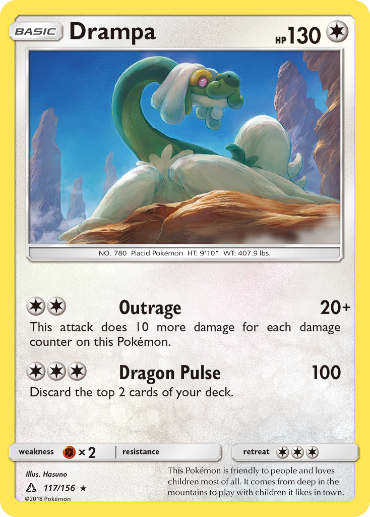 Drampa (117/156) [Sun & Moon: Ultra Prism] | Black Swamp Games