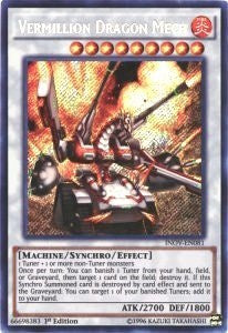 Vermillion Dragon Mech [INOV-EN081] Secret Rare | Black Swamp Games