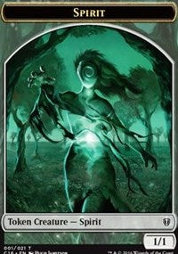 Spirit Double-sided Token [Commander 2016] | Black Swamp Games