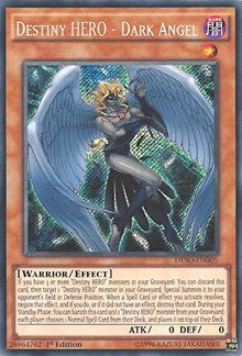 Destiny HERO - Dark Angel [DESO-EN005] Secret Rare | Black Swamp Games