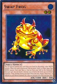 Swap Frog [OP03-EN001] Ultimate Rare | Black Swamp Games