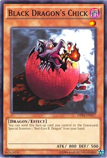 Black Dragon's Chick [OP03-EN017] Common | Black Swamp Games