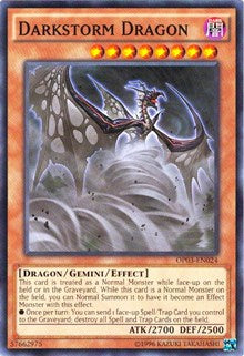 Darkstorm Dragon [OP03-EN024] Common | Black Swamp Games