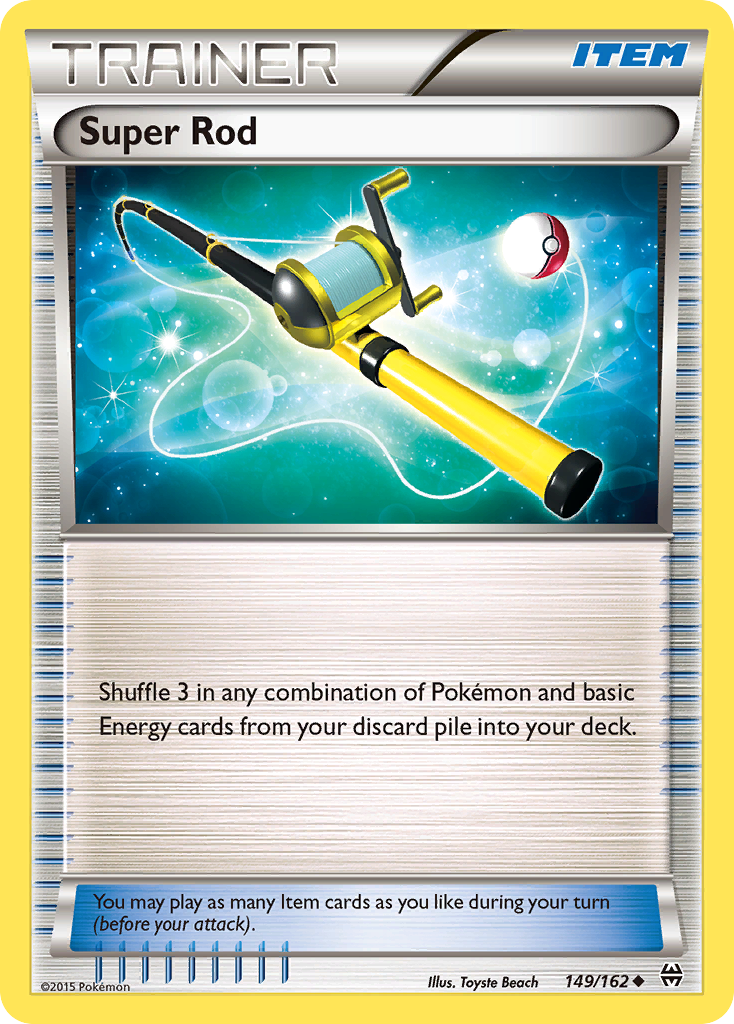 Super Rod (149/162) [XY: BREAKthrough] | Black Swamp Games