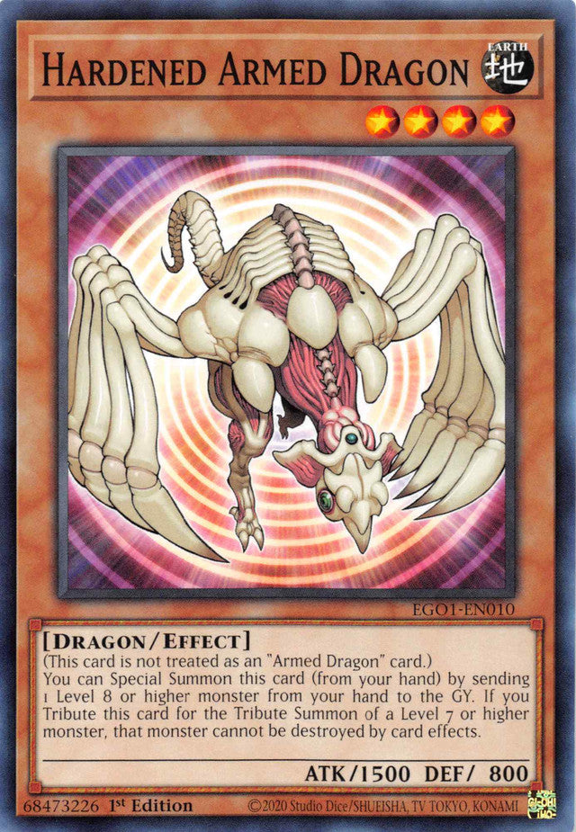 Hardened Armed Dragon [EGO1-EN010] Common | Black Swamp Games