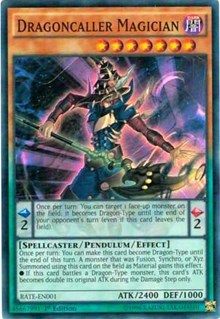 Dragoncaller Magician [RATE-EN001] Super Rare | Black Swamp Games