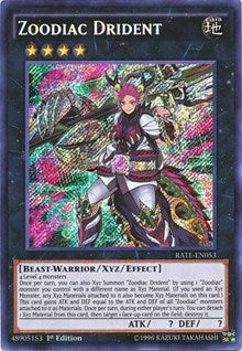 Zoodiac Drident [RATE-EN053] Secret Rare | Black Swamp Games