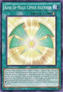 Rank-Up-Magic Cipher Ascension [RATE-EN056] Common | Black Swamp Games