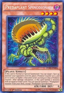 Predaplant Spinodionaea [FUEN-EN004] Secret Rare | Black Swamp Games