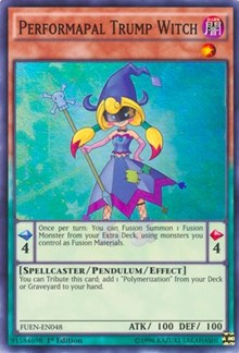 Performapal Trump Witch [FUEN-EN048] Super Rare | Black Swamp Games