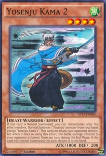 Yosenju Kama 2 (Starfoil) [SP17-EN005] Starfoil Rare | Black Swamp Games