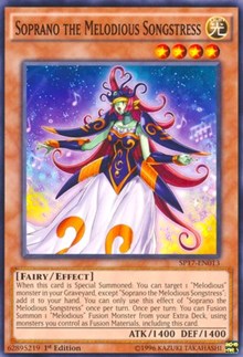 Soprano the Melodious Songstress (Starfoil) [SP17-EN013] Starfoil Rare | Black Swamp Games