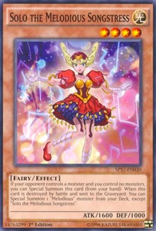 Solo the Melodious Songstress [SP17-EN030] Common | Black Swamp Games