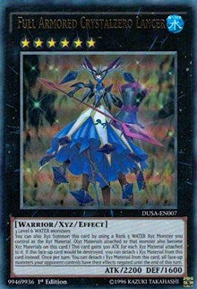 Full Armored Crystalzero Lancer [DUSA-EN007] Ultra Rare | Black Swamp Games