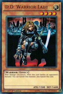 D.D. Warrior Lady [DUSA-EN051] Ultra Rare | Black Swamp Games