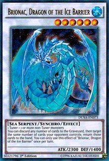 Brionac, Dragon of the Ice Barrier [DUSA-EN073] Ultra Rare | Black Swamp Games