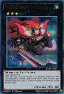 M-X-Saber Invoker [DUSA-EN095] Ultra Rare | Black Swamp Games