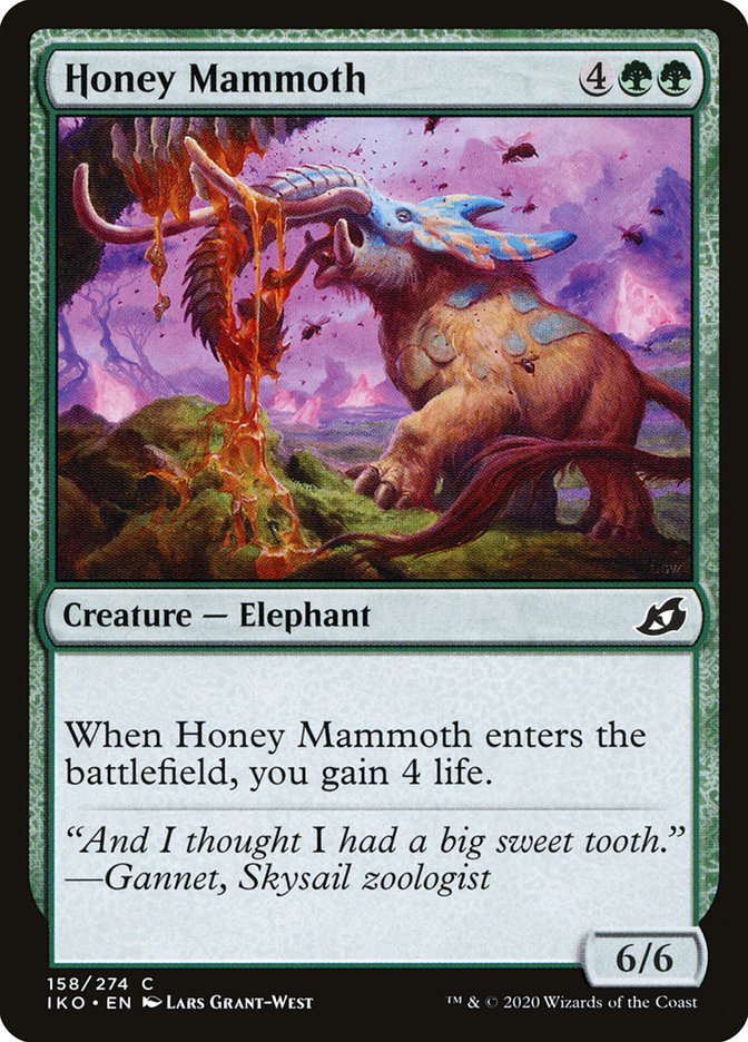 Honey Mammoth [Ikoria: Lair of Behemoths] | Black Swamp Games