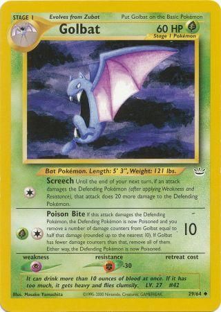 Golbat (29/64) [Neo Revelation Unlimited] | Black Swamp Games