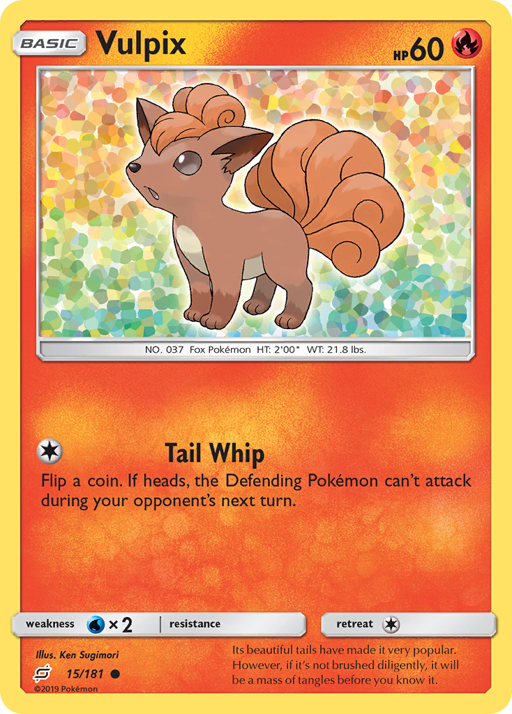 Vulpix (15/181) [Sun & Moon: Team Up] | Black Swamp Games