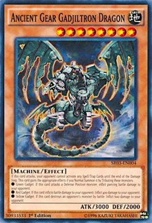 Ancient Gear Gadjiltron Dragon [SR03-EN004] Common | Black Swamp Games