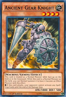 Ancient Gear Knight [SR03-EN009] Common | Black Swamp Games