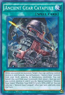 Ancient Gear Catapult [SR03-EN021] Super Rare | Black Swamp Games