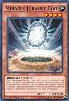 Miracle Jurassic Egg [SR04-EN011] Common | Black Swamp Games