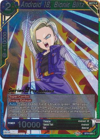 Android 18, Bionic Blitz [BT9-099] | Black Swamp Games