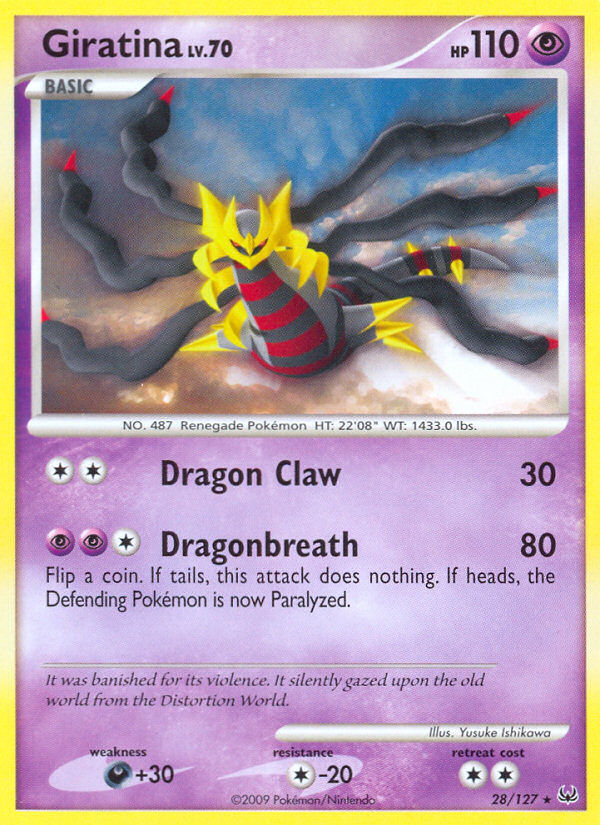 Giratina (28/127) [Platinum: Base Set] | Black Swamp Games