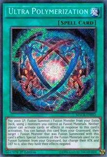 Ultra Polymerization [MACR-EN052] Secret Rare | Black Swamp Games