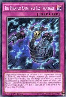 The Phantom Knights of Lost Vambrace [MACR-EN066] Common | Black Swamp Games