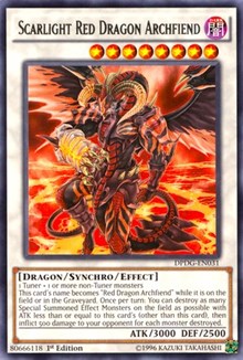 Scarlight Red Dragon Archfiend [DPDG-EN031] Rare | Black Swamp Games