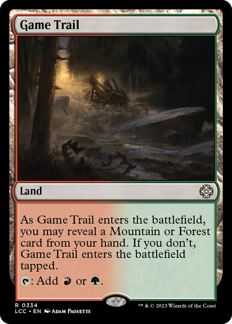 Game Trail [The Lost Caverns of Ixalan Commander] | Black Swamp Games