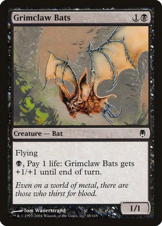 Grimclaw Bats [Darksteel] | Black Swamp Games