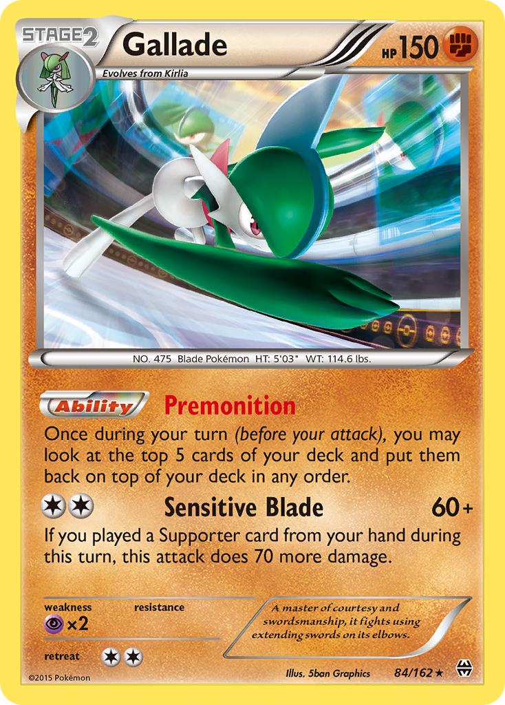 Gallade (84/162) [XY: BREAKthrough] | Black Swamp Games