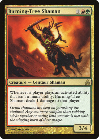Burning-Tree Shaman [Guildpact] | Black Swamp Games