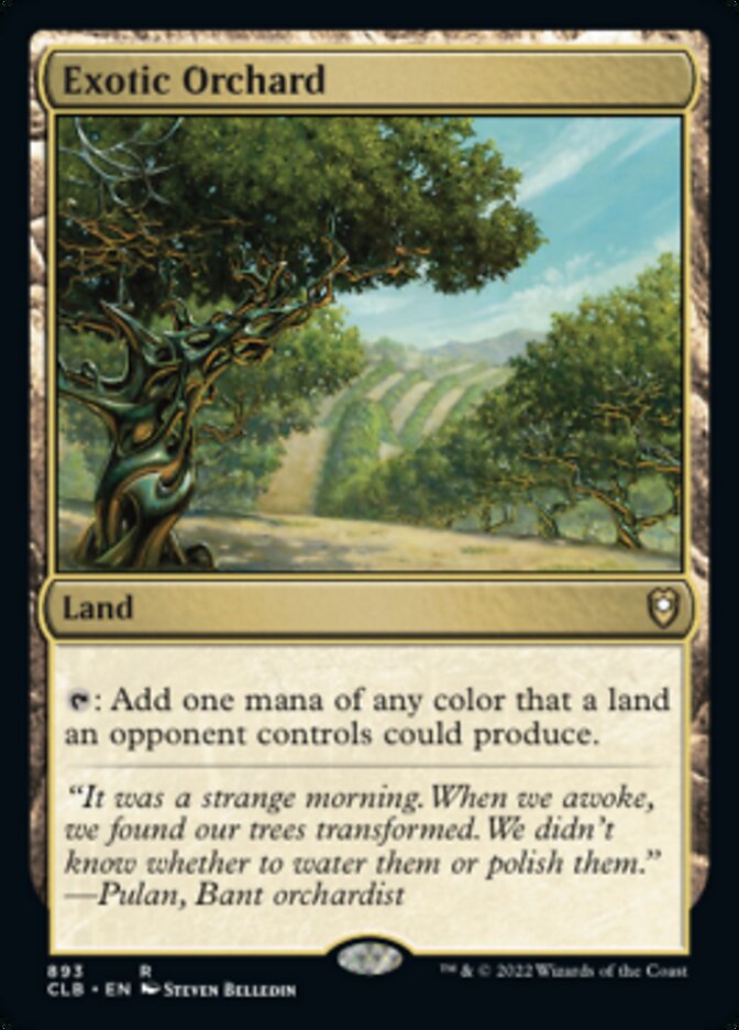 Exotic Orchard [Commander Legends: Battle for Baldur's Gate] | Black Swamp Games