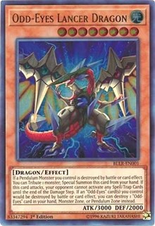 Odd-Eyes Lancer Dragon [BLLR-EN001] Ultra Rare | Black Swamp Games