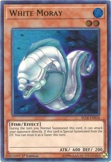 White Moray [BLLR-EN018] Ultra Rare | Black Swamp Games
