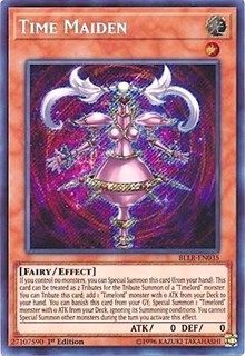 Time Maiden [BLLR-EN035] Secret Rare | Black Swamp Games