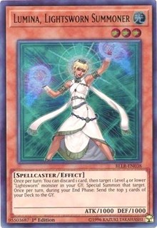 Lumina, Lightsworn Summoner [BLLR-EN038] Ultra Rare | Black Swamp Games